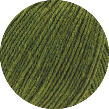 REST LOT ! Cool Wool Mélange (GOTS) - 113 - Oliven meleret - lot 6501